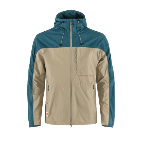 High Coast Wind Jacket M Fossil-Deep Sea