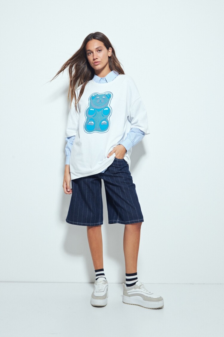 REMERA PEPEROMIA Blanco