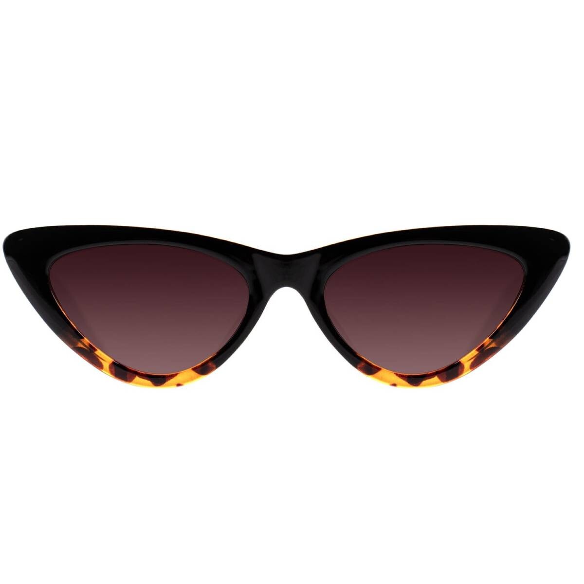 Lentes de Sol Chilli Beans Sena Cat Eye Negro - Marrón 
