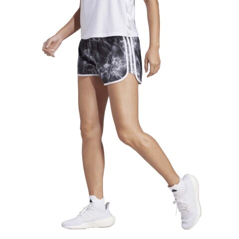 M20 Aop Short - Mujer White/black/grey Six