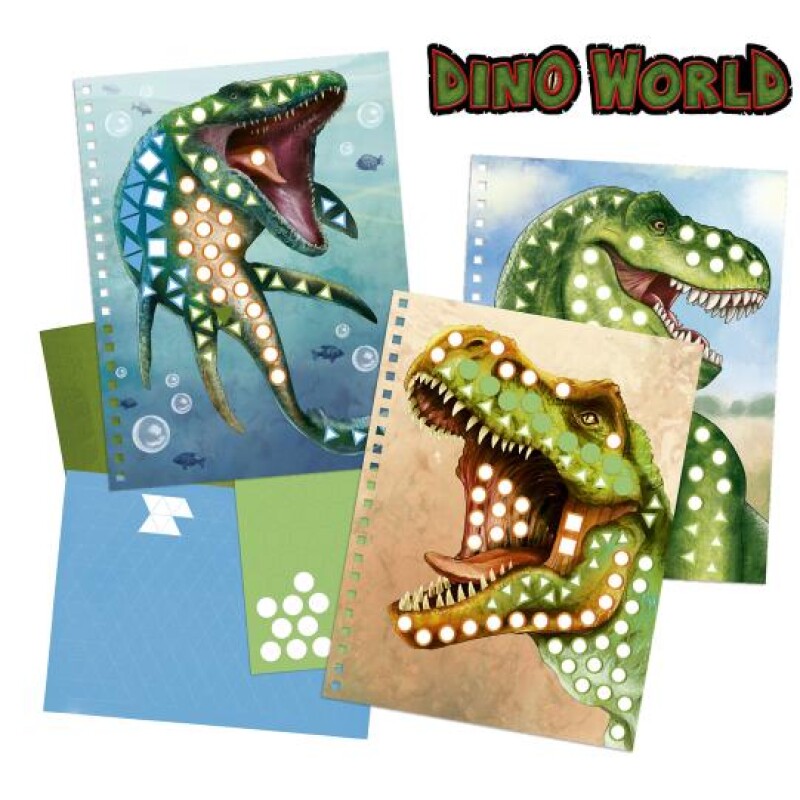Libro con Láminas y stickers de Dinosaurios Libro con Láminas y stickers de Dinosaurios