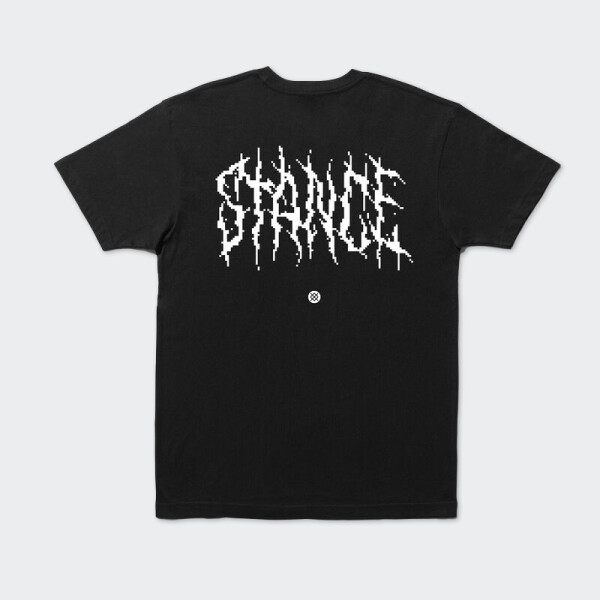 Remera Stance Pixed Negro