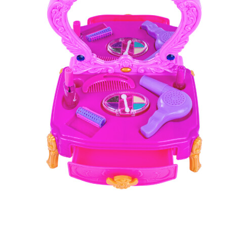 OUTLET Set de Belleza c/ aparador luz sonido 25*10*28cm Outlet Set De Belleza C/ Aparador Luz Sonido 25*10*28cm