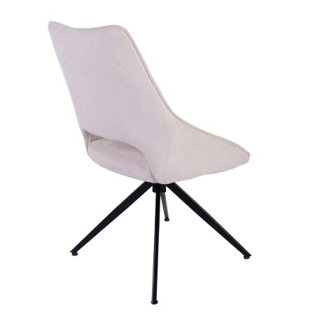 SILLA DE OFICINA TELA-Y-POLIPROPILENO BLANCO CHRISTIE