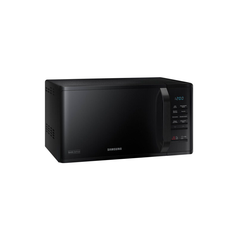 Microondas Samsung 23 L 800 W Negro Esmalte Cerámico MS23K3513AK