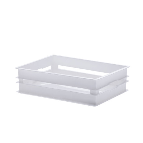 Canasto Organizador 40x28x12 Cm Blanco Unica