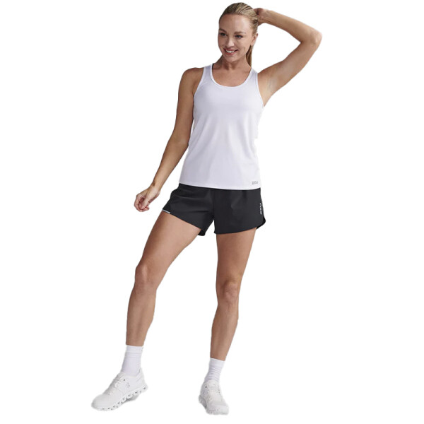 Musculosa 2XU Aero Singlet Blanco