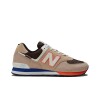 Championes New Balance 574 Marrón