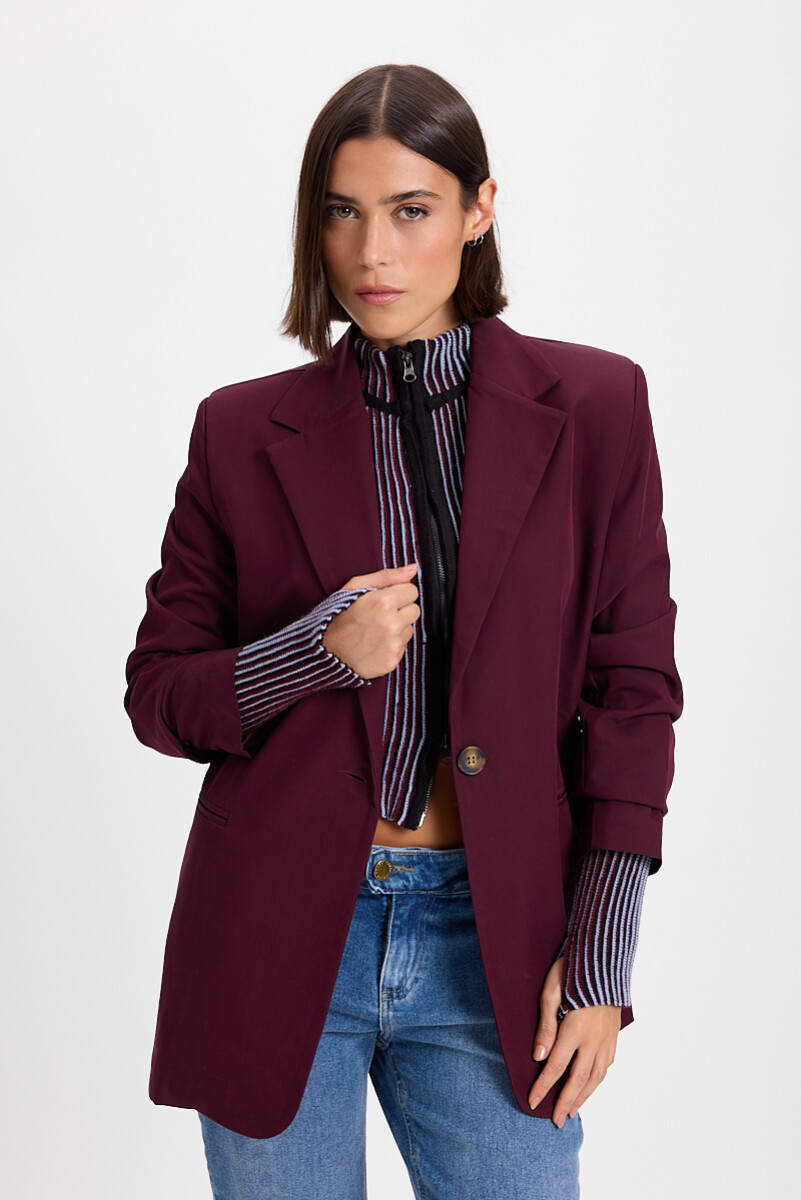 Blazer Diario - Bordeaux 