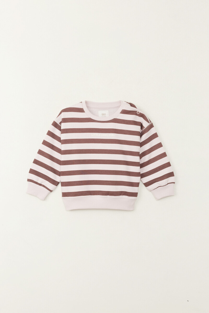 Buzo deportivo rayas cool - Rosa 