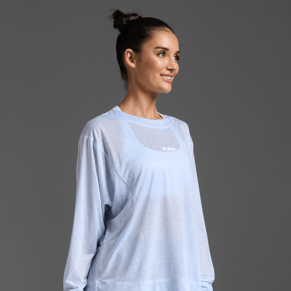 ReLight Long Sleeve - Mujer Halogen/white