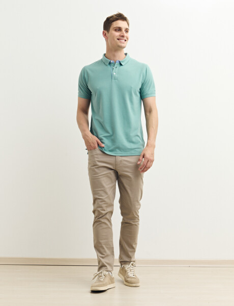 520751 REMERA HARRINGTON LABEL Verde