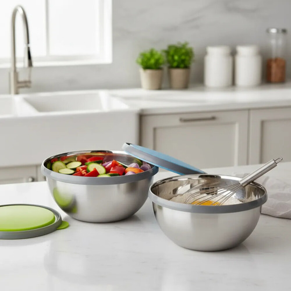 Set 3 bowls con tapa 12 14 y 16 cms BXH023 Set 3 bowls con tapa 12 14 y 16 cms BXH023