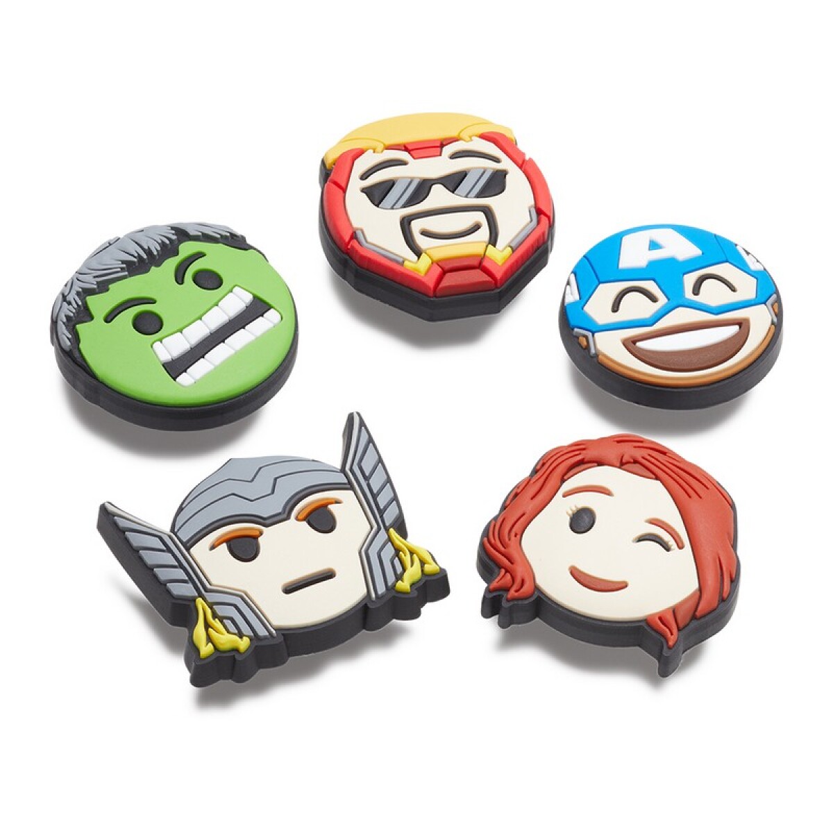 Jibbitz™ Charm Pack Advengers Emojis - Multicolor 