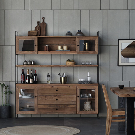 BUFFET ARMARIO COCINA ESTANTERÍA MADERA MACIZA LÍNEA RÚSTICA BUFFET ARMARIO COCINA ESTANTERÍA MADERA MACIZA LÍNEA RÚSTICA