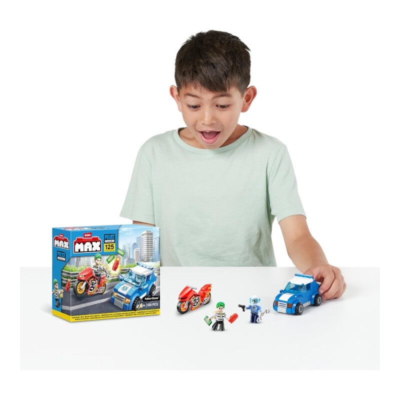 Set Max Adventure City Estación de Policía 125 Piezas Set Max Adventure City Estación de Policía 125 Piezas