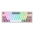 Teclado Gaming Redragon K616-RGB FIZZ PRO Blanco/Gris Teclado Gaming Redragon K616-RGB FIZZ PRO Blanco/Gris