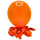 Globos R12 X25 Naranja Liso