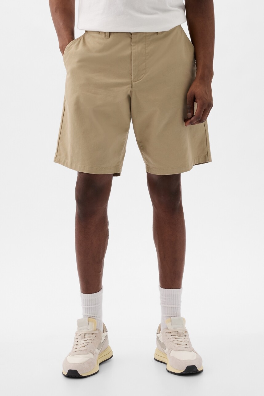 Bermuda Vintage 10 Inches Hombre Iconic Khaki 308