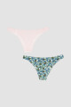Pack x 2 string cotton frida Flores