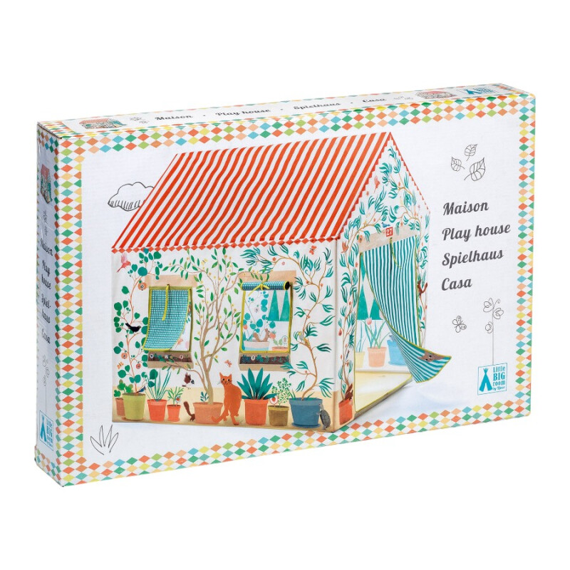 Casita Maison Carpa de Tela Djeco +3 Casita Maison Carpa de Tela Djeco +3