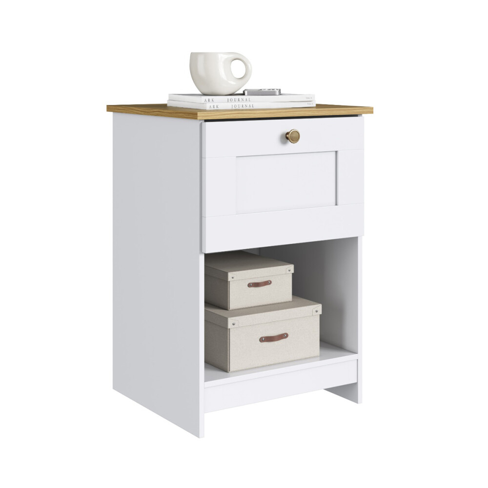 MESA DE LUZ O NOCHE DE UN CAJÓN - LÍNEA AMERICANA MESA DE LUZ O NOCHE DE UN CAJÓN - LÍNEA AMERICANA