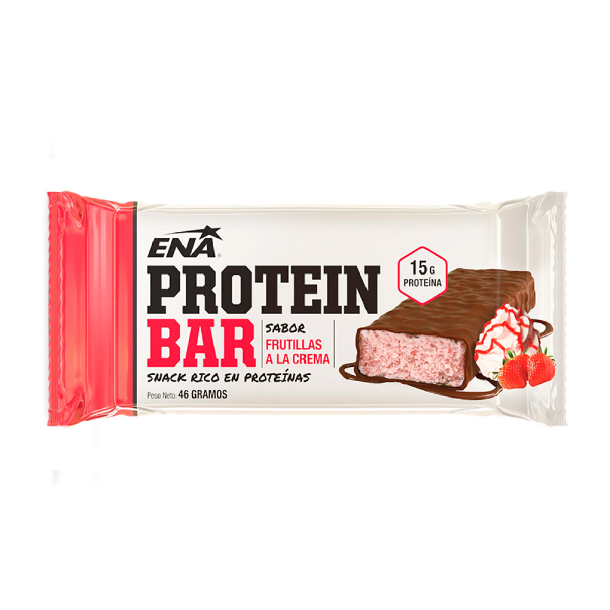 Barrita ENA protein bar frutilla 