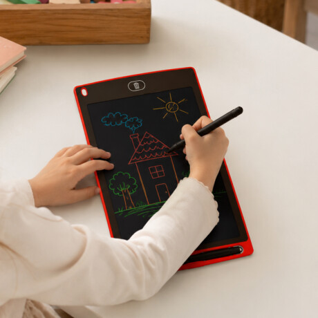 Tablet de 10 pulgadas con pantalla LCD para dibujar Rojo