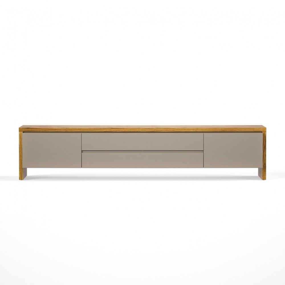 Rack de TV NORD 2.2 - Linea Manhattan Gianduia / Cinamomo