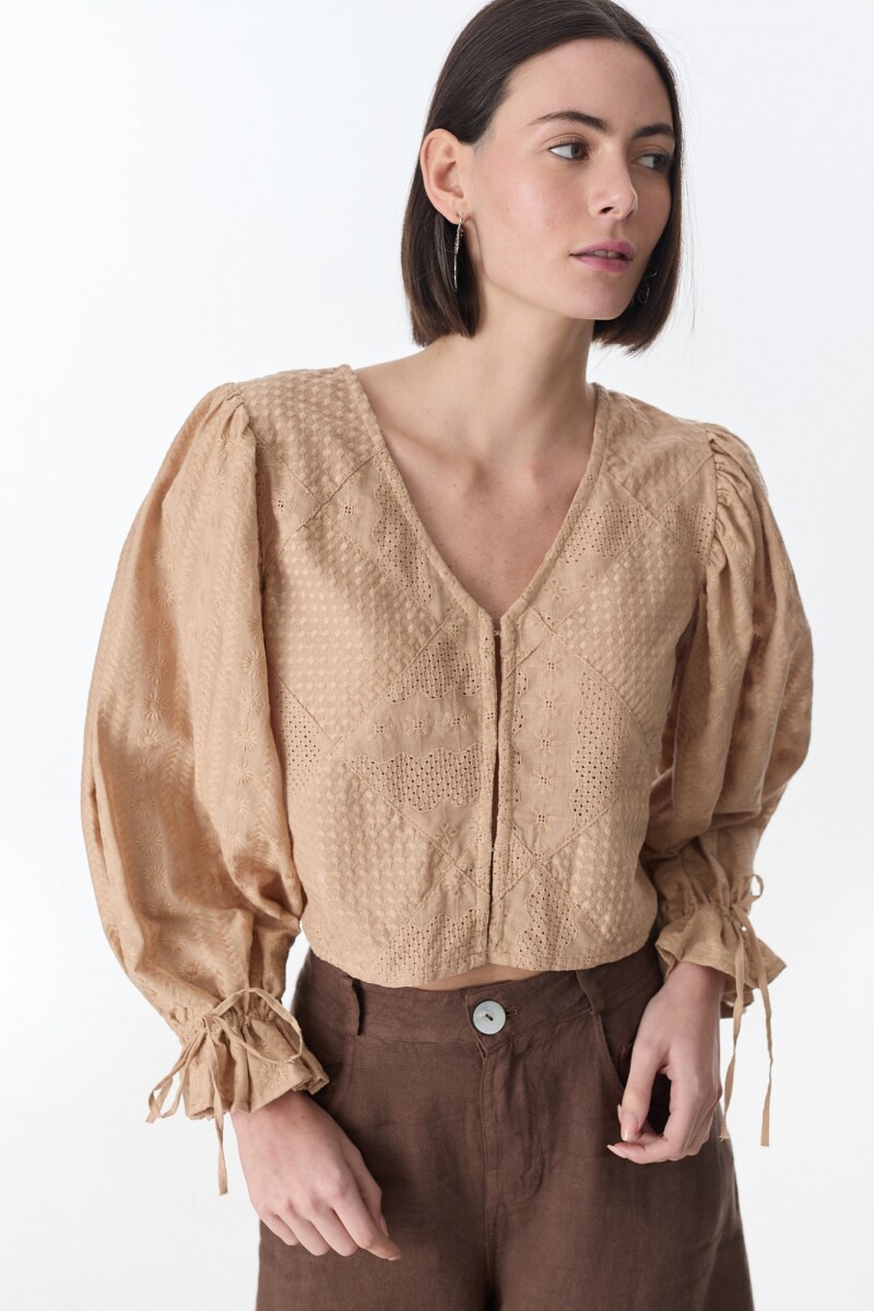 Camisa Rumba Beige