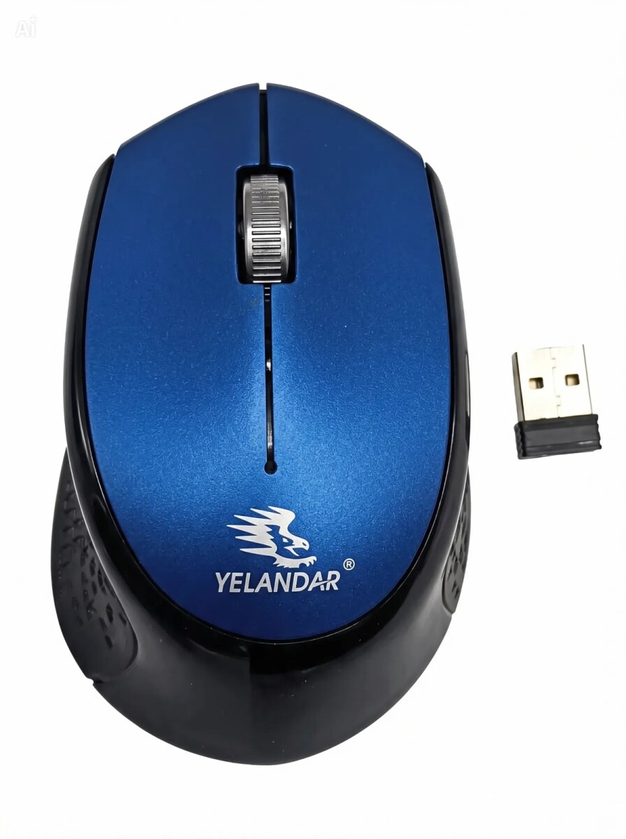 Mouse Inalámbrico W88 - AZUL 