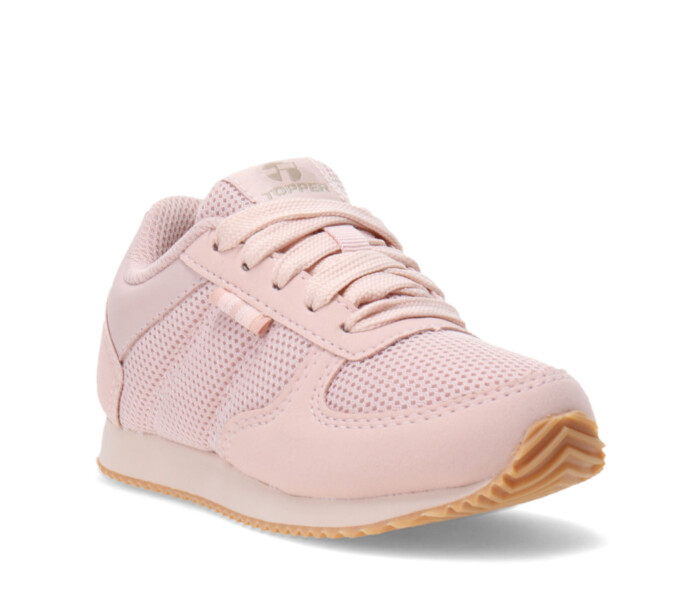 Zapatillas Topper X Forcer Velcro Niña Rosa