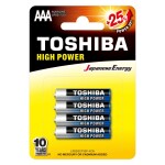 TOSHIBA PILA ALKALINA AAA X 4 UNID UNID. única