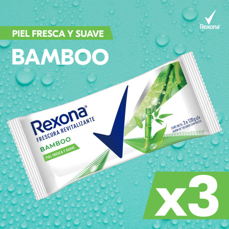 Rexona Jab Barra Bamboo Pack X3 Rexona Jab Barra Bamboo Pack X3