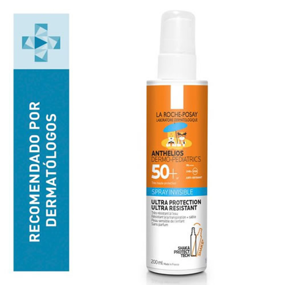 Protector Solar Anthelios Shaka Spray Pediátrico SPF50 200ml | Alta Protección Infantil