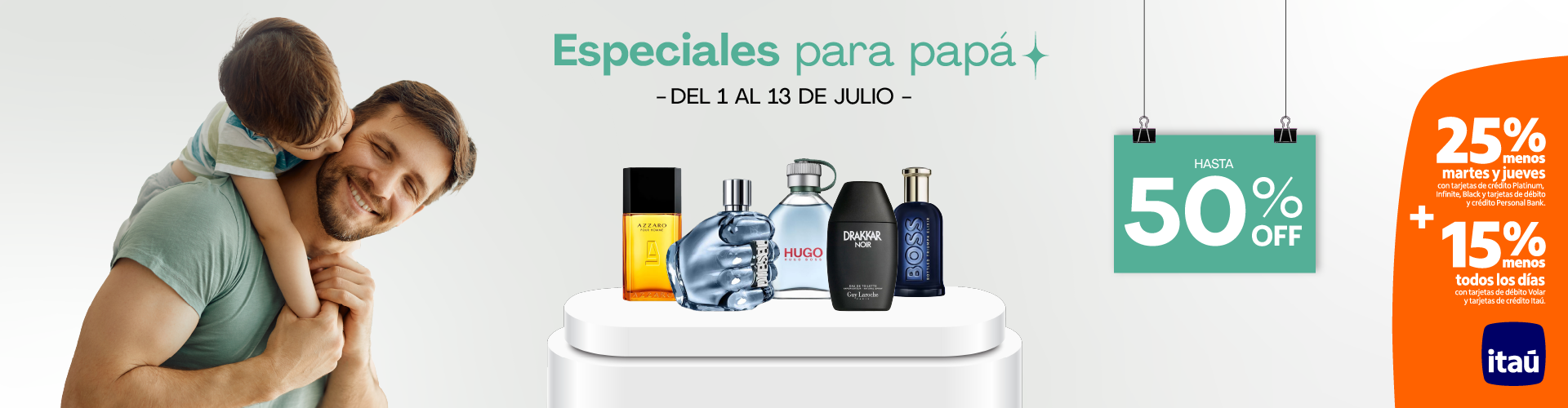 Día del Padre hasta 50%
