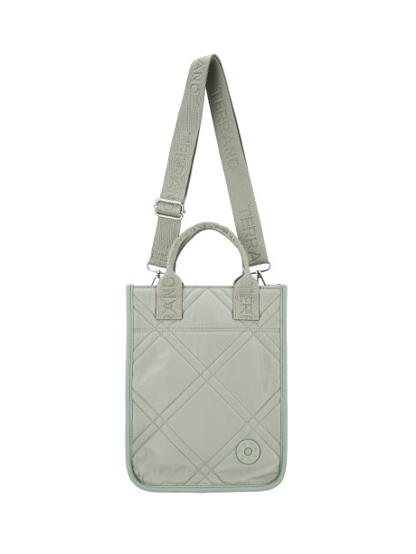 Bolso Matero Capitoneado Verde
