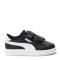 Championes Infantiles Puma Smash 3.0 Leather V Negro - Blanco