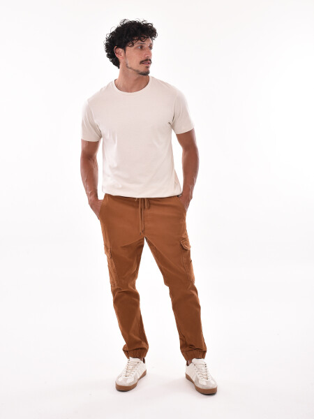 PANTALON JOGGER ANTONIO CAMEL