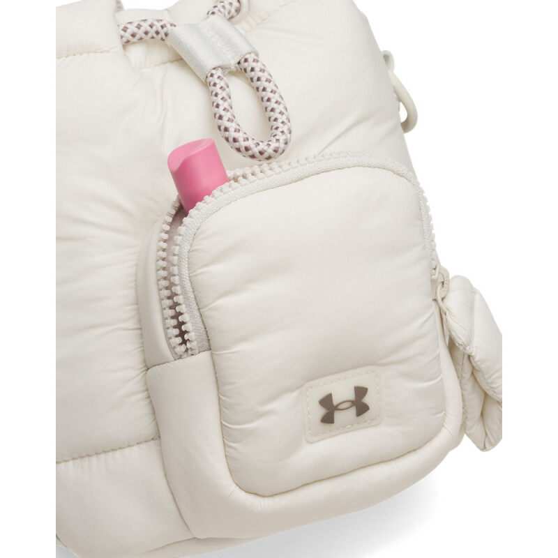 UA Studio Puffer Bucket Bag-WHT WHT-110