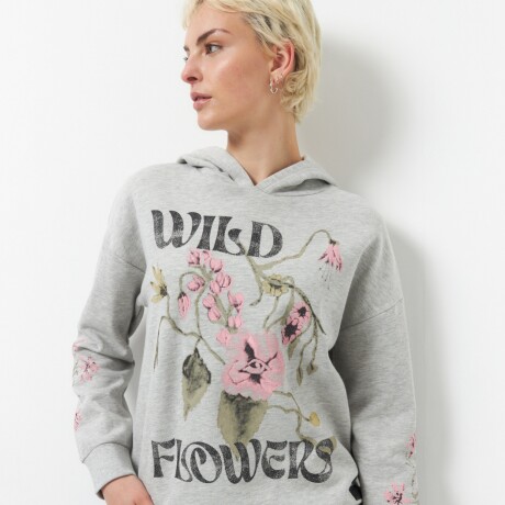 CANGURO WILD Gris Melange