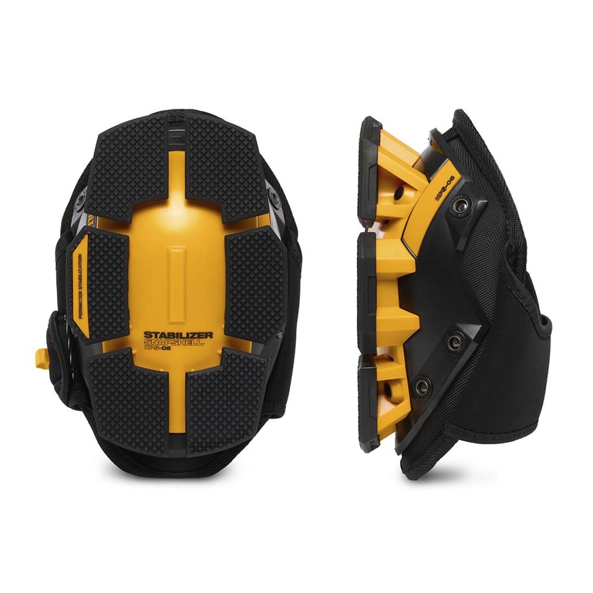 Rodilleras Estabilizadoras GelFit TB-KP-G205 Toughbuilt - NEGRO-AMARILLO 