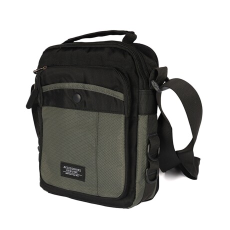 Morral en Nylon Canva Rory 24x20x11cm Gris