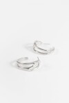 Aros gotic plateado