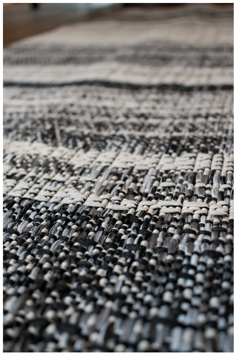 BREEZE ALFOMBRA BREEZE BRE/8508/AG14/ 160X230 WOOL/CHARCOAL GREY