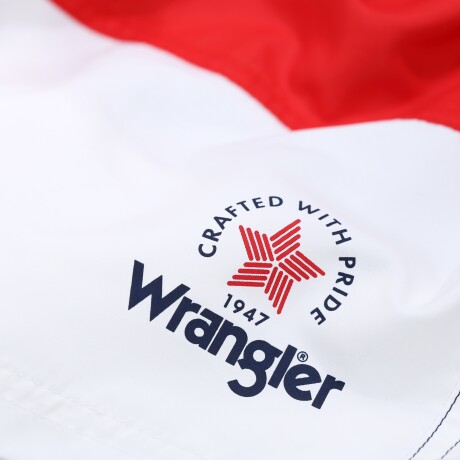 Short Wrangler de Hombre -Short Crown-L530005WRANAVYREDWHITE ELD