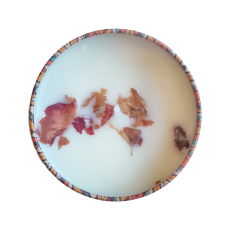 Velas Aromática En Lata De Soja Rose