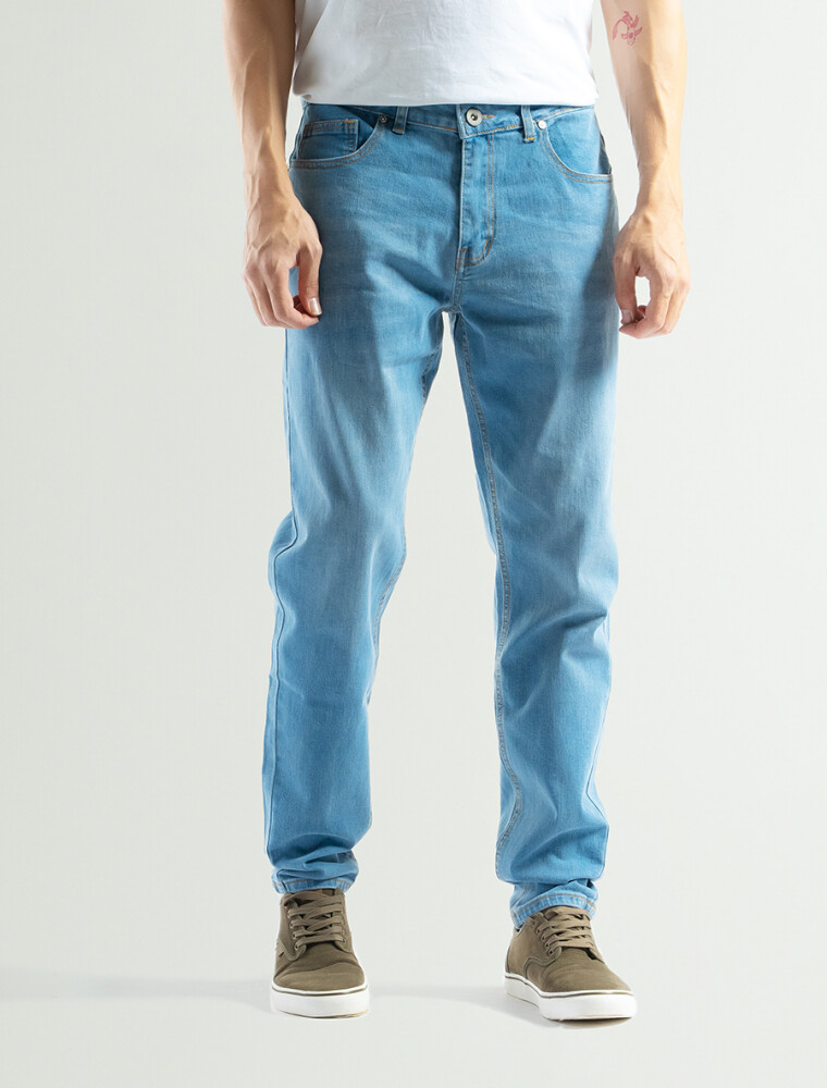 Jean Forum Slim Fit Largo 32 Azul Medio