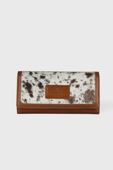 Billetera Camelia - Combinada Pelo