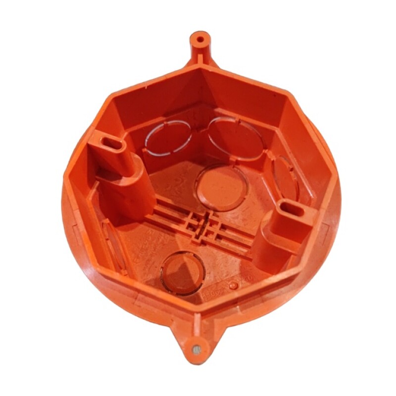 CAJA DE CONEXION PLASTICA NARANJA S/ GRAMPA CAJA DE CONEXION PLASTICA NARANJA S/ GRAMPA
